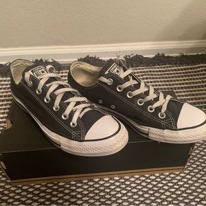 Women’s Black Low Top Converse